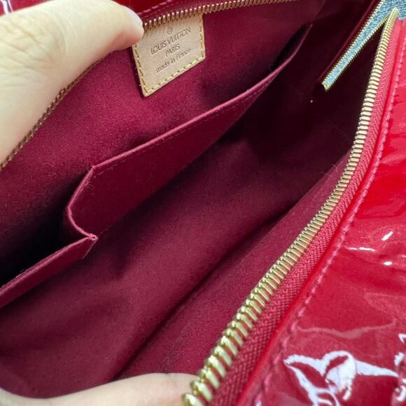 LOUIS VUITTON Summit Drive Monogram Vernis Hand Bag 650-081525 - Picture 9 of 10